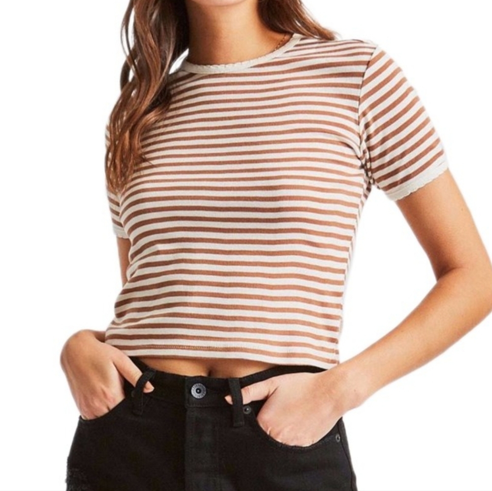 Brixton Raquel Ringer T-Shirt - Women's